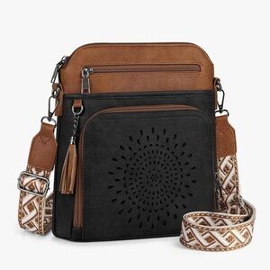 Stylish Black and Brown Women's Bag